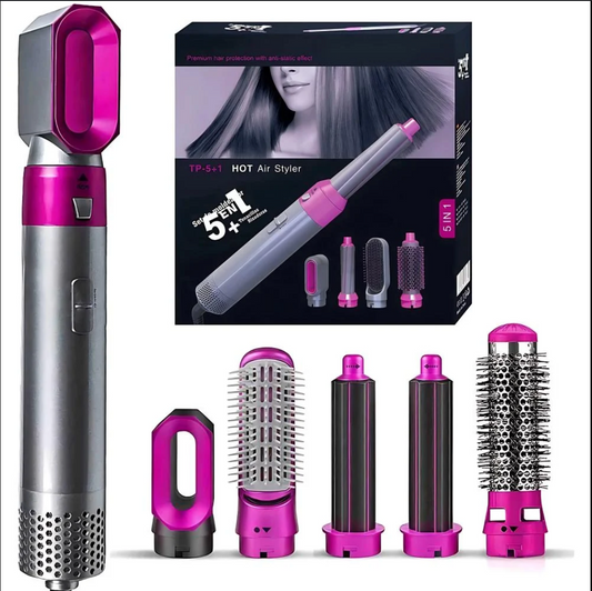 Perie 5 in 1 – Rezultat de salon la tine acasă